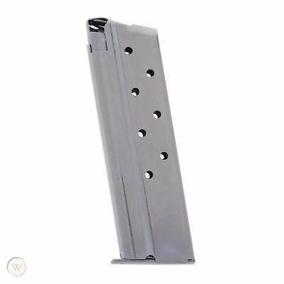 METALFORM 1911 GOVERNMENT OR COMMANDER 10mm 8 ROUND STAINLESS STEEL MAGAZINE WITH A REMOVABLE BASE 10.777